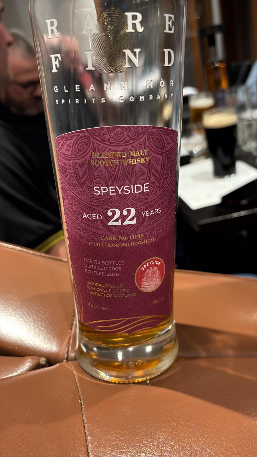 Rare Finds tasting photo - Bonus dram