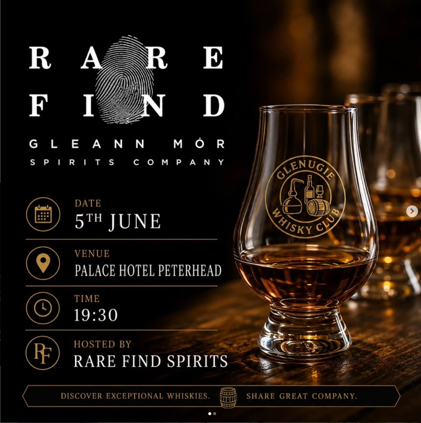 Rare Finds tasting event poster